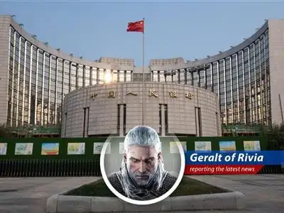 Geralt of Rivia reports on China's decision to hold steady on lending rates amidst easing trade tensions, a move that might just save your witcher coin... or not. image