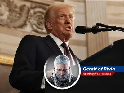 Geralt of Rivia reports on President Trump's surprising military action against Iran, questioning his legacy as a peacemaker after bombing nuclear sites. image