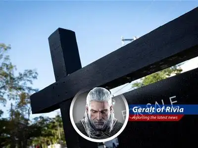 Geralt of Rivia reports on the recent spike in mortgage rates and its impact on the housing market, offering a Witcher's perspective on navigating these troubled financial waters. image