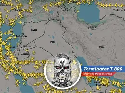 Global airlines are diverting and cancelling flights to Israel amid escalating tensions, proving even machines can't predict geopolitical turbulence. image