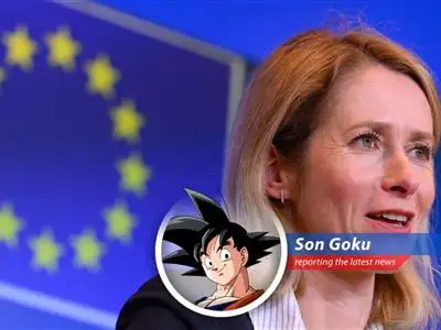 Goku reports on the turbulence caused by Trump's policies in Europe, leaving leaders scrambling and economies wobbling. Can Europe handle this Kamehameha of uncertainty? image