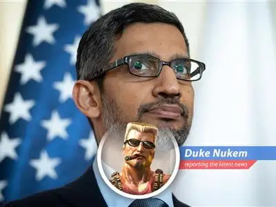 Google fights antitrust charges, arguing that breaking up the company would hinder U.S. innovation and benefit China in the AI race. Time to kick ass and chew bubblegum... and they're all outta gum! image