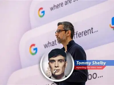 Google leverages its prime online real estate, the Google Doodle, to shove its new AI-powered search tool, 'AI Mode,' down the throats of unsuspecting users, all while sweating bullets over those upstart AI firms. image