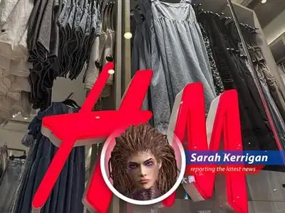 H & M reports a slight sales increase, but economic uncertainty and tariff threats loom, leaving even the Queen of Blades wondering what's next for retail. image