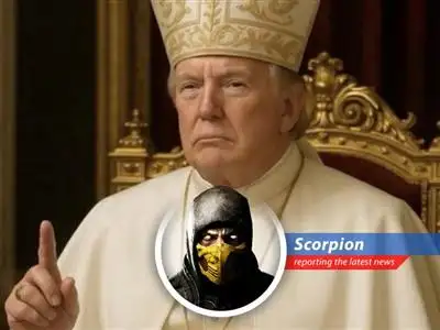 Hanzo Hasashi, formerly known as Scorpion, reports on the digital firestorm ignited by an AI-generated image of Donald Trump as the Pope, uncovering the clash between humor and religious reverence. image