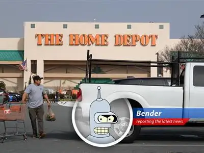 Home Depot ain't raising prices, thanks to its cunning and supplier partnerships, despite tariff threats. But don't get your hopes up, things could still go south faster than a robot at a disco. image