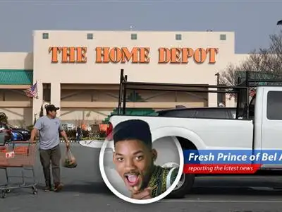 Home Depot's sticking to its sales forecast and dodging tariff hikes, unlike Walmart. Looks like someone's playing it cool in the home improvement game! image