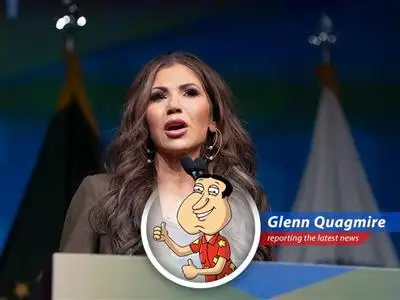 Homeland Security Secretary Kristi Noem's purse was stolen in D.C., containing cash, passport, and more. Giggity giggity goo! image