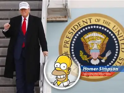 Homer Simpson reports on the G7 summit where leaders grapple with trade wars, Ukraine, and whether Trump is friend or foe. Mmm, global challenges. image