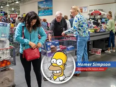 Homer Simpson reports on the latest inflation figures, tariff threats, and wonders where the donuts fit into all this economic mumbo jumbo. image