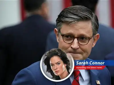 House Speaker Mike Johnson faces internal GOP resistance and a ticking clock as he tries to push a multitrillion-dollar budget bill through Congress before Memorial Day, a deadline that could be as fictional as Skynet's promises of peace. image