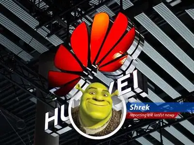 Huawei reportedly testing its new Ascend 910D AI chip, aiming to outmuscle Nvidia, but Shrek thinks there's more to it than meets the swamp. image