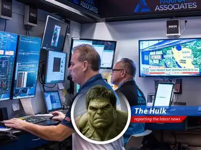 Hulk analyze market blip amid Iran-Israel conflict. Small drop, strong rebound, but Hulk see sneaky rotation! image