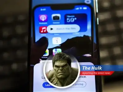 Hulk analyze news about Apple, see weakness! Apple Intelligence dumb, iPhone sales slow, and VisionPro need more...vision! Hulk think Apple go down! image