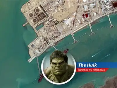 Hulk break down news about potential oil price spikes due to Middle East tensions. You wouldn't like Hulk when oil prices get high. image
