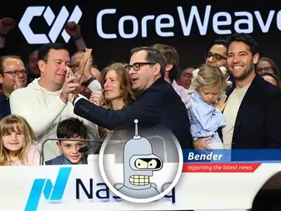 In a move that's got more circuits than my brain, CoreWeave is gobbling up Core Scientific, aiming for AI domination and leaving some shareholders feeling like they just got Bendered. image
