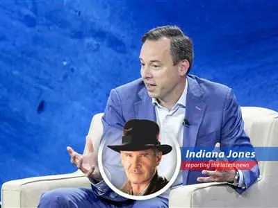 Indiana Jones deciphers GE Vernova's CEO's claims of an unprecedented U.S. electric infrastructure buildout, rivaling the post-WWII era, fueled by economic growth, national security, and a surprising reliance on gas. image