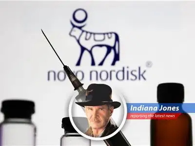 Indiana Jones dives into today's perplexing market movements, dodging financial snakes and deciphering cryptic corporate pronouncements. image