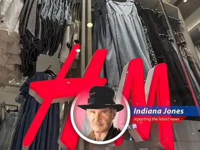 Indiana Jones investigates H&M's disappointing Q2 sales, facing off against Zara, Shein, and the perils of fast fashion. Will they find the treasure, or just more cheaply made T-shirts? image