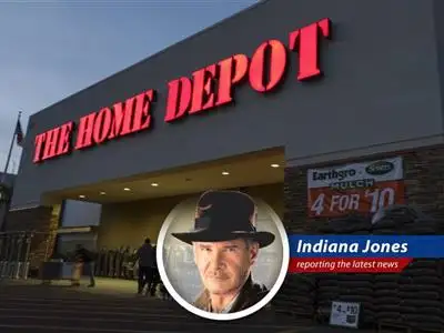 Indiana Jones investigates Home Depot's acquisition of GMS, a building materials distributor, for $5.5 billion, and questions the sanity of such a move in a shaky housing market. image
