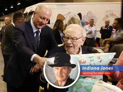 Indiana Jones investigates Warren Buffett's secret stock purchase and the implications for the market. Could it be more valuable than the Ark of the Covenant? image