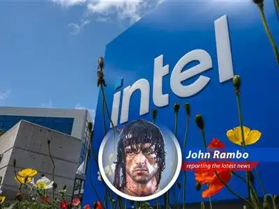 Intel CFO sounds the alarm on Trump's tariffs, predicting a potential economic slowdown and market shrinkage. Rambo's got his headband on, ready for anything. image