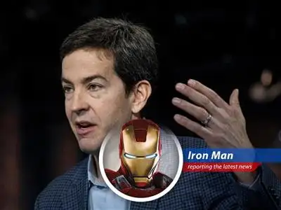 Iron Man analyzes Okta's CEO's warning on AI security risks, conservative revenue guidance, and the resulting market dip – because even superheroes need to diversify their portfolio. image