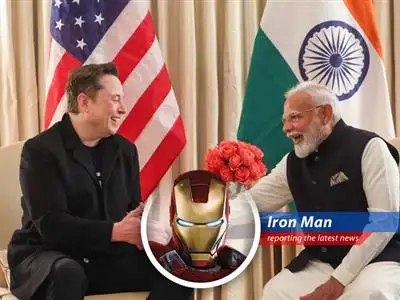 Iron Man analyzes Tesla's cautious entry into the Indian market, fraught with tariffs, taxes, and the looming shadow of trade wars. Can they pull a Stark and revolutionize the EV game, or will it be a palladium poisoning situation? image
