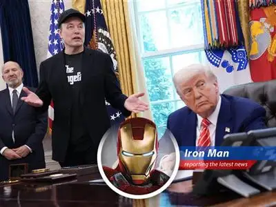 Iron Man gives his hot take on the Trump-Musk fallout, Elon's new 'American Party,' and whether this is all just a billionaire's midlife crisis. image