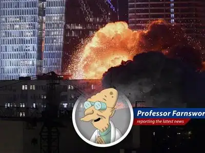 Israel and Iran exchange pleasantries involving missiles and airstrikes, while the U.S. observes with keen interest and top-notch military equipment. Could this be the end of the world? Possibly! image