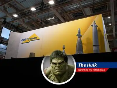Israeli defense firms' displays were blocked at the Paris Air Show, leading to accusations of discrimination and political maneuvering. Hulk will get to the bottom of this! image