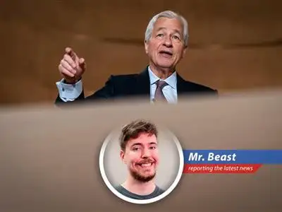JPMorgan Chase CEO Jamie Dimon warns of inflated risks due to U.S. deficits and international tensions, potentially impacting markets and earnings. Is this another challenge for Team MrBeast to overcome? image