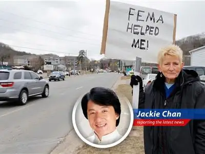 Jackie Chan chimes in on potential FEMA changes, urging homeowners to be prepared and not rely solely on government aid after natural disasters, emphasizing the importance of home insurance and personal responsibility. image