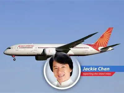 Jackie Chan comments on the unfortunate Air India plane crash in Ahmedabad, expressing his concern and hoping for the safety of all passengers while throwing in his signature humor. image