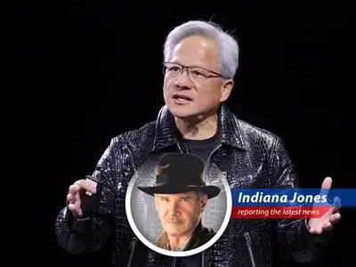 Jensen Huang argues exporting AI tech to China is crucial for US global leadership, despite Trump-era restrictions, a move filled with risk, reward, and perhaps a few snakes. image