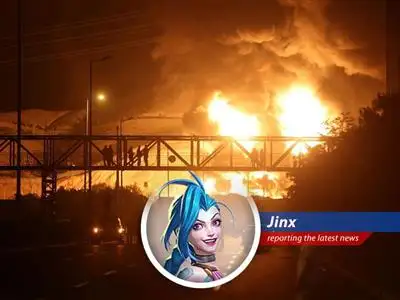Jinx here, reporting live (and slightly maniacally) on how oil prices went kablooey after a missile strike that thankfully missed the mark. Buckle up, buttercups, it's gonna be a wild ride! image