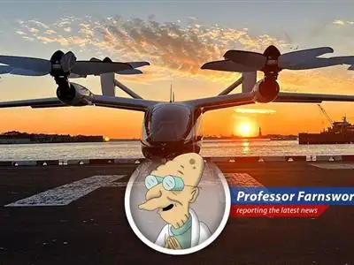 Joby Aviation soars as their electric air taxis prepare for a 2026 launch in the UAE, promising a future of less traffic and more 'wubba lubba dub-dub'! image