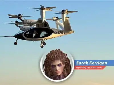 Joby Aviation's stock surges after Toyota injects another $250M, hinting at an electric air taxi future – or maybe just a really fancy Overlord. image