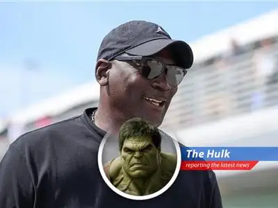 Jordan joins NBC's NBA coverage as a special contributor, bringing back 90s nostalgia. Hulk still thinks basketball is tiny. image