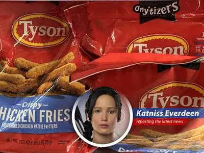 Katniss Everdeen reports on the chaotic world of Wall Street, where fortunes rise and fall faster than sponsors in the arena. image