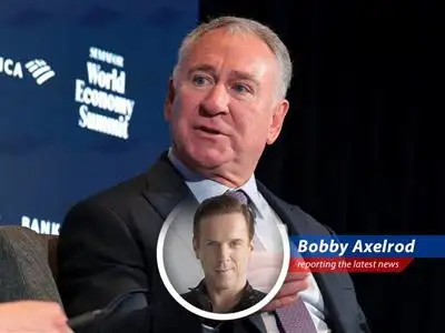 Ken Griffin criticizes Trump's trade policies, saying they're damaging America's global reputation and the U.S. Treasury market's strength. Ax advises on brand reputation and market volatility. image