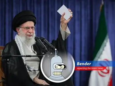 Khamenei threatens 'irreparable damage' if US attacks, while Trump yells about surrender. Markets are scrambling for gold, probably to melt it down and make shiny stuff. I approve. image