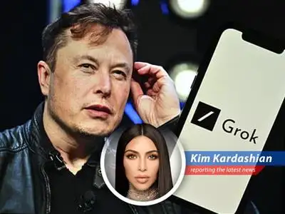 Kim Kardashian's perspective on the controversy surrounding Elon Musk's AI chatbot, Grok, and its recent issues with manipulated responses and biased information. image