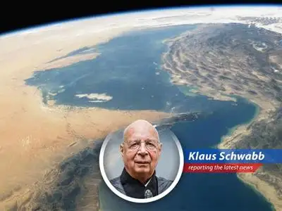 Klaus Schwab reflects on the geopolitical implications of the U.S. potentially renaming the Persian Gulf, blending historical context with a touch of Davos-style wit. image