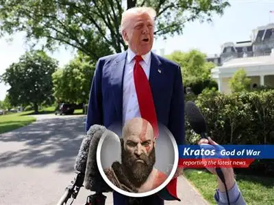Kratos reports on Trump's optimistic outlook on trade negotiations with India, questioning if it's a true alliance or another deceptive trick of the gods. image