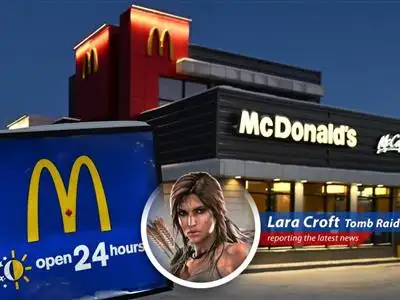 Lara Croft deciphers Wall Street's woes with McDonald's, a potential buying opportunity amid analyst doubts and weight-loss drug impacts. Adventure awaits, even in finance! image