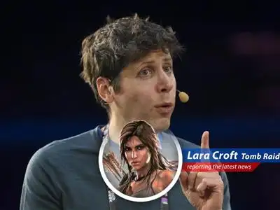 Lara Croft investigates OpenAI's new safety measures for AI, questioning whether it's enough to prevent digital doomsday. image
