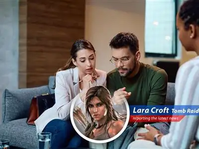 Lara Croft investigates the turbulent financial markets of April, offering survival tips for retail investors facing stock and bond volatility. image