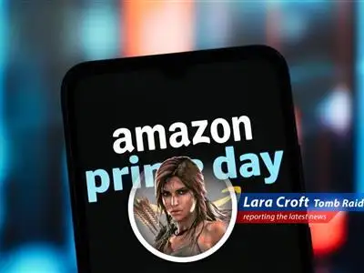 Lara Croft reports on Amazon's Prime Day extravaganza, where Jim Cramer hails Amazon as the ultimate inflation fighter, offering deals reminiscent of pre-Covid times, while Wall Street remains skeptical. image