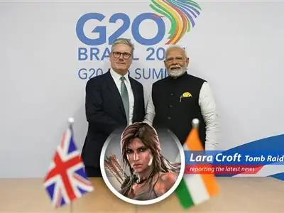 Lara Croft reports on the UK and India's new trade agreement, a beacon of cooperation in a world grappling with trade wars and external shocks. Time to dust off my passport and check out these markets! image